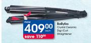Babyliss Crystal Ceramic Digi iCurl Straightener-Each
