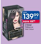 L'Oreal Preference Hair Colour-Each