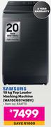 Samsung 15Kg Top Loader Washing Machine WA15CG574BV
