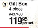 Good Stuff Gift Box 4 Piece-Per Set