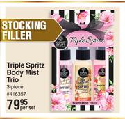Good Stuff Triple Spritz Body Mist Trio 3 Piece-Per Set