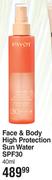 Payot Face & Body High Protection Sun Water SPF30-40ml