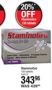 StaminoGro-120 Tablets