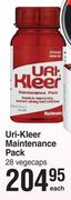Uri Kleer Maintenance Pack-28 Vegecaps Each