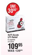 4UTI Acute UTI Relief-6 Caplets