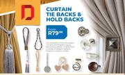 Curtain Tie Backs & Hold Backs