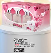 Revlon Pink Happiness Trio Gift Set Original EDT-30ml Per Set