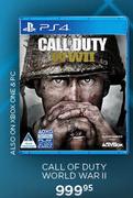 PS4 Call Of Duty World War II