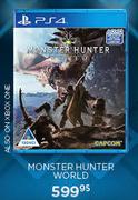 PS4 Monster Hunter World