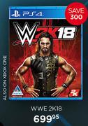 PS4 WWE 2K18