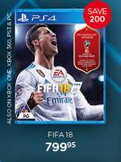 PS4 FIFA 18