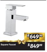 Square Faucet