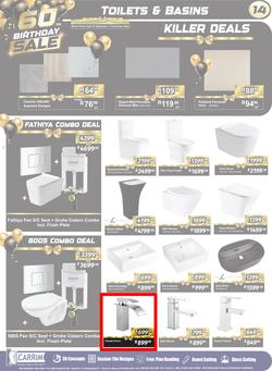 K Carrim Builders Mecca : 60 Birthday Sale (27 September - 07 October 2024), page 14