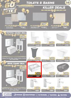 K Carrim Builders Mecca : 60 Birthday Sale (27 September - 07 October 2024), page 14