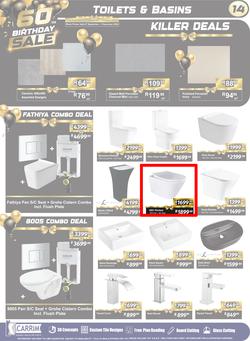 K Carrim Builders Mecca : 60 Birthday Sale (27 September - 07 October 2024), page 14