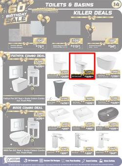 K Carrim Builders Mecca : 60 Birthday Sale (27 September - 07 October 2024), page 14