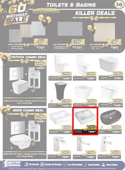K Carrim Builders Mecca : 60 Birthday Sale (27 September - 07 October 2024), page 14