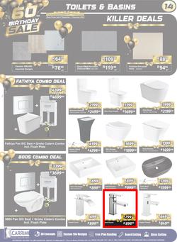 K Carrim Builders Mecca : 60 Birthday Sale (27 September - 07 October 2024), page 14