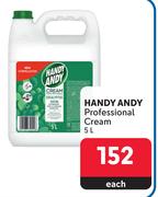 Handy Andy Professional Cream-5L Each