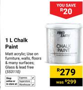Fired Earth 1L Chalk Paint