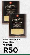 La Molisana Cous Cous-For 2 x 500g