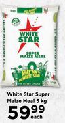 White Star Super Maize Meal-5Kg Each