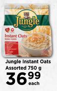 Jungle Instant Oats Assorted-750g Each