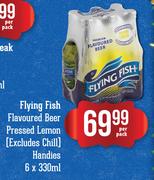 Flying Fish Flavoured Beer Pressed Lemon Handies-6 x 330ml Per Pack