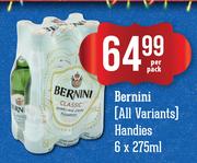 Bernini Handies-6 x 275ml