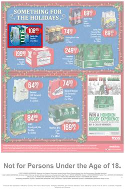 SUPER SPAR Eastern Cape : Value We're Proud To Put Our Name On (22 Oct - 3 Nov 2019). Only Available at Selected Stores in the Eastern Cape. Excluding Mthatha, page 14