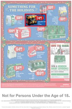 SUPER SPAR Eastern Cape : Value We're Proud To Put Our Name On (22 Oct - 3 Nov 2019). Only Available at Selected Stores in the Eastern Cape. Excluding Mthatha, page 14