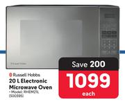 Russell Hobbs 20L Electronic Microwave Oven RHEM21L
