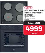 Defy 600mm Oven & Hob Box Set DBO482E + DHD332 DCB822E