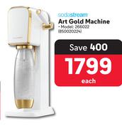 Soda Stream Art Gold Machine 266022