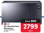 LG 42L NeoChef Solo Microwave MS4235GIS