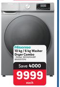 Hisense 10Kg/6Kg Washer/Dryer Combo WD3Q1043BT