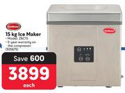 SnoMaster 15Kg Ice Maker ZBC15