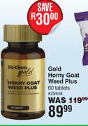 Gold Horny Goat Weed Plus-60 Tablets