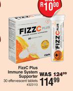 FizzC Plus Immune System Supporter-30 Effervescent Tablets