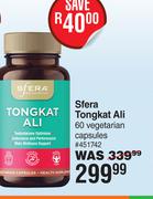 Safera Tongkat Ali-60 Vegetarian  Capsules