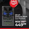 Qhush Platinum Black Pre-Workout Assorted-300g