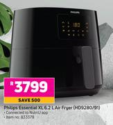 Philips Essential XL 6.2 L Air Fryer HD9280/91