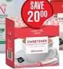 Lifestyle Food Sweetener 200 Stick Sachets