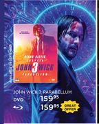 John Wick 3 Parabellum DVD-Each
