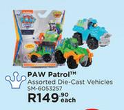 Paw Patrol Assorted Die Cast Vahicles SM-6053257-Each