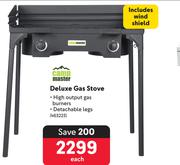 Campmaster Deluxe Gas Stove-Each