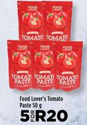 Food Lover's Tomato Paste-For 5 x 50g