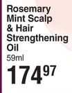 Mielle Rosemary Mint Scalp & Hair Strengthening Oil-59ml