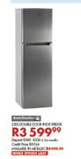 Kelvinator 220L Double Door Metallic Fridge