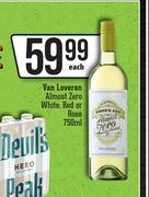 Van Loveren Almost Zero White, Red Or Rose-750ml